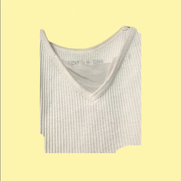 White Tank Top - Picture 2 of 3